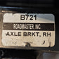 Roadmaster B721 Axle Bracket RH for Sprinter Van | 7" x 5-1/2" x4"