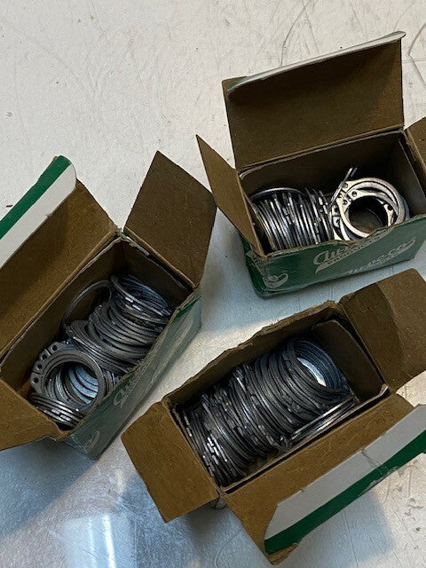 3 Quantity of Auveco 8710 External Retaining Rings Qty 50 (150 Quantity Total)