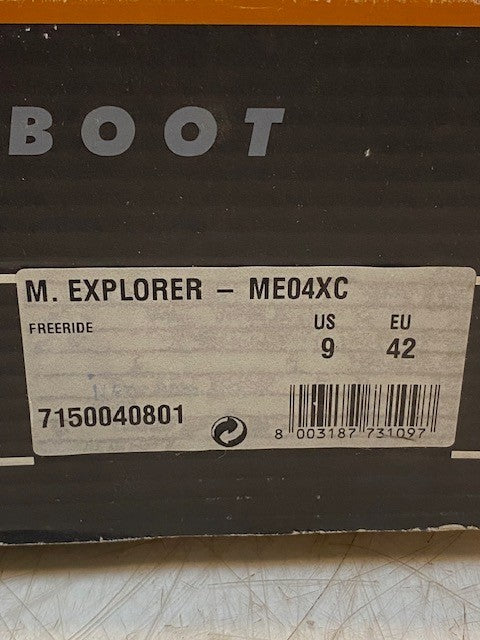 Marker Interface M Explorer ME04XC Green Boots Size US 9 EU 42