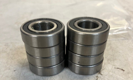 8 Quantity 6205-RS Ball Bearings Rubber Sealed High Speed Replacement (8 Qty)