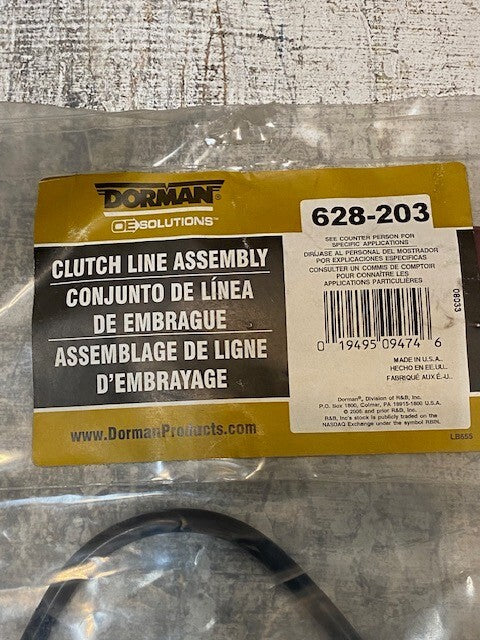 Dorman Clutch Hydraulic Line Assembly 628-203