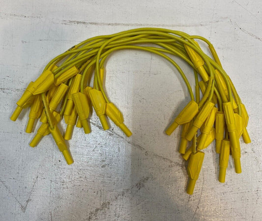 16 Quantity of CAT Yellow Connection Leads 16" L, 8951-20, D-61158 (16 Qty)