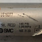 SMC US16377 Pneumatic Cylinder | Maximum Pressure 145 PSI 1.00 MPa | 7" x 1.5"