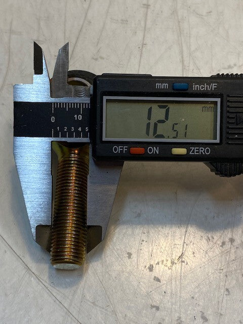 Rod End Male J-21270-14 | 3" Long 13mm Bore