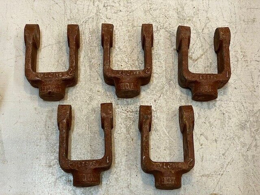 5 Quantity of Universal U-Joint Yokes 6-1/4" L 4-1/8" W 1-7/8" Thick (5 Qty)