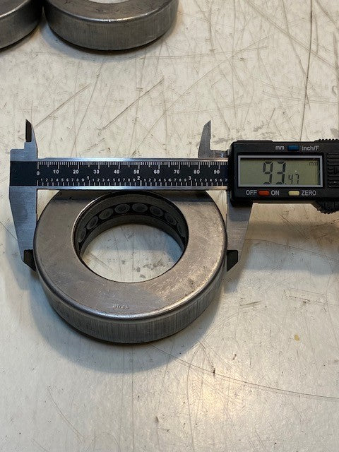 3 Quantity of T208 Sealed Thrust Roller Bearings 52x93x27mm (3 Quantity)