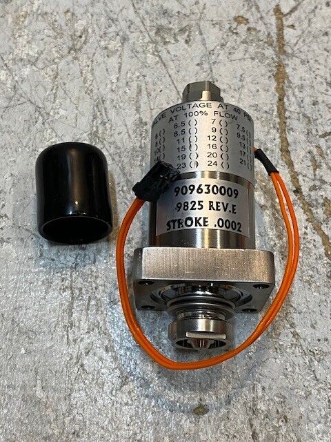 Valve Voltage 40Psi 909630009 | 9825 REV.E | Stroke .0002