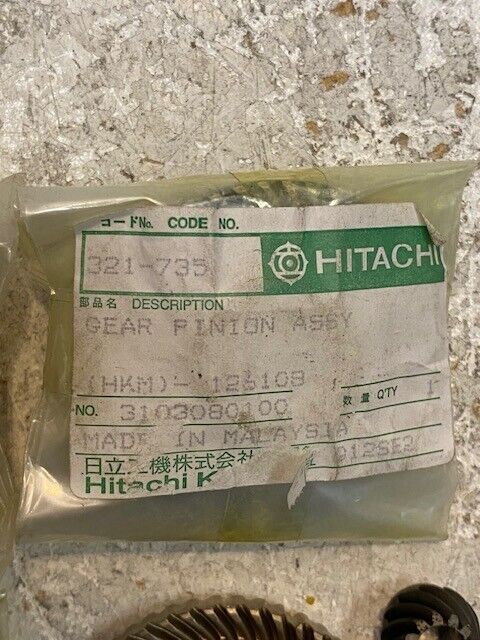 4 Quantity of Hitachi Gear Pinion Assemblies 321-735 (4 Quantity)