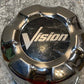 Vision Wheel Center Hub Cap Chrome V171-02 Diameter 4"x4.5"