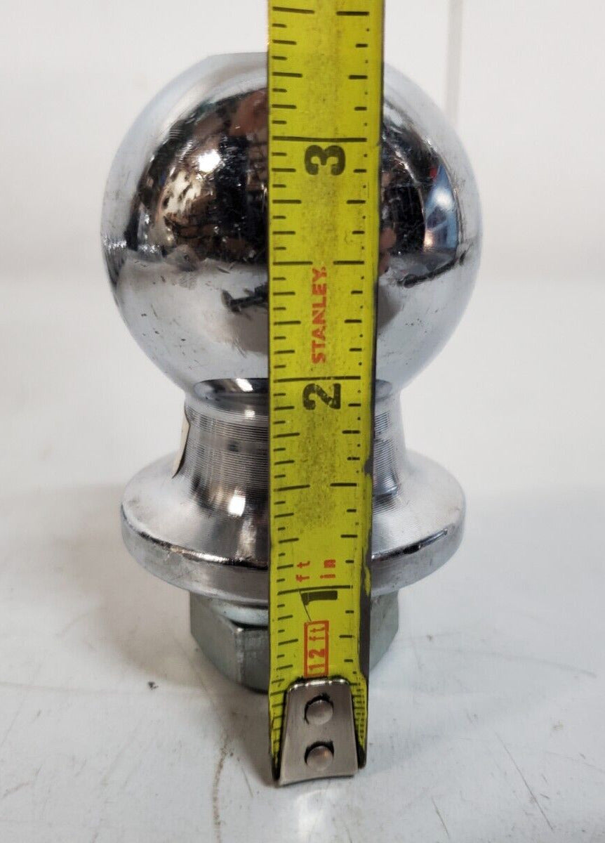 3 Qty. of Tisco & Q Hitch Balls 2" Chrome 3,500 Lbs CHB234 | 100604ZAU (3 Qty)