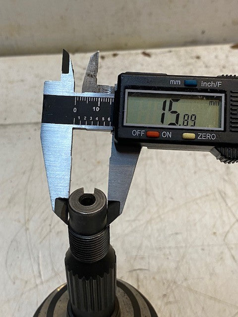 Constant Velocity CV Joint 16mm End 18mm Thread 22-Spline 24mm