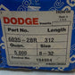 Dodge Black & Decker Threaded Solid Inserts 6035-2BR312 | 5,000 Qty | Size 8-32