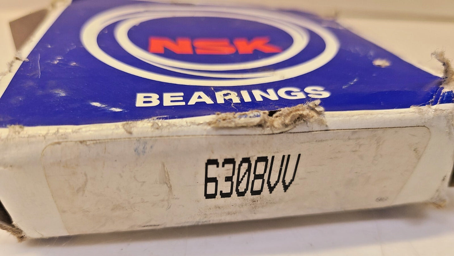 NSK Single Row Ball Bearing 6308VV | 6308V | A67