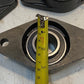 3 Quantity of IPTCI 2-Bolt Flange Bearing NFL206 SA206-20G 30mm Bore (3 Qty)