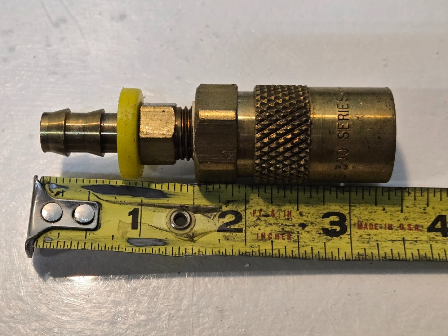 2 Quantity of PPE 300 Series 1/4" Quick Connect Couplings 3/8" Push-Lok (2 Qty)