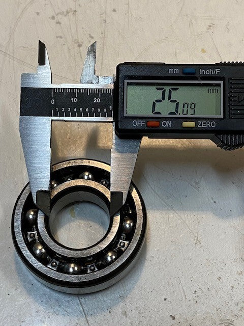 NAPA SKF Bearing RLS8-J | 57mm OD 25mm Bore 16mm Thick