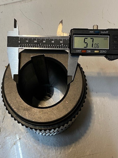 Knurled Roller w/ Relief ST8 41271725-R 57mm Bore 5-1/2" H 4-1/8" W