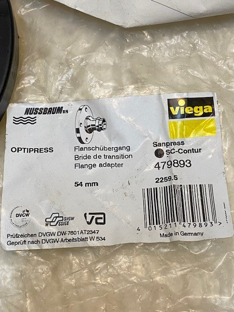 Viega Nussbaum Profipress Flange Adapter Sanpress SC-Contur 479893