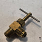 9 Quantity of 1/8" MPT x 1/8" Male Flare 90 Degree Angled Needle Valves (9 Qty)