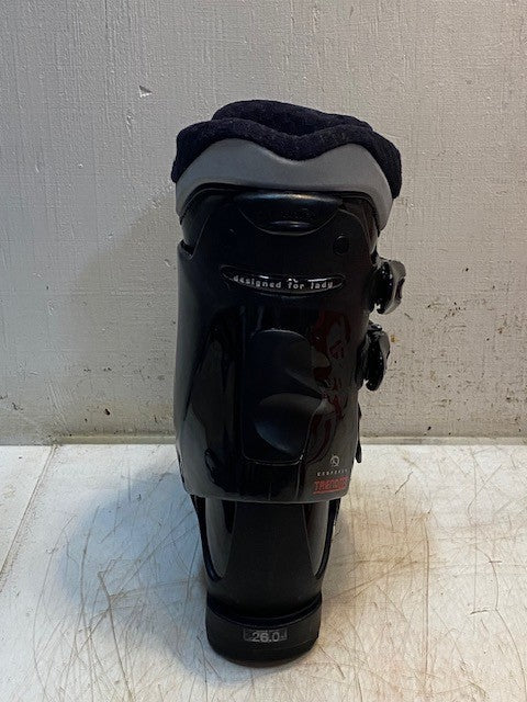 Nordica Exopower Trend 01 Lady Black Ski Boots Size 26.0 | 300mm | 260-265
