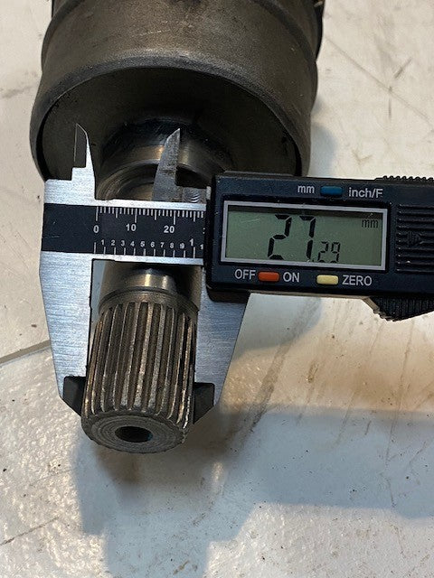 CV Axle Half-Shaft Assembly 4344114-45526-0485 | BT-262 | 25-Spline