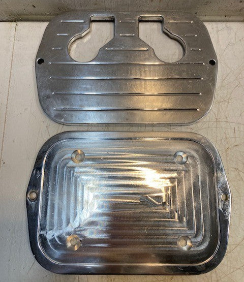 Polished Aluminum Battery Trays for Optima Batteries *No Hardware*