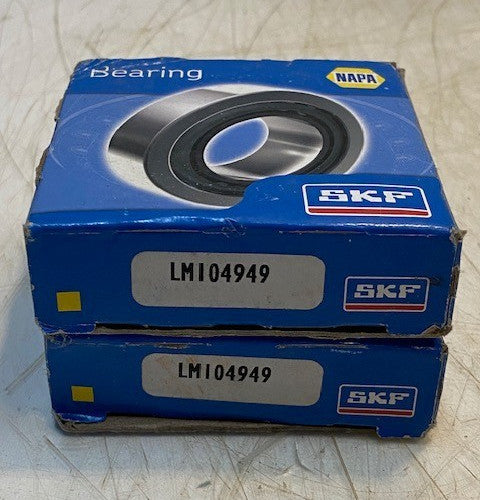 2 Quantity of SKF NAPA Automotive Tapered Roller Bearings LM104949 (2 Quantity)