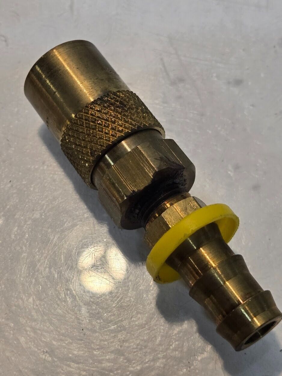 2 Quantity of PPE 300 Series 1/4" Quick Connect Fittings 3/8" Push-Lok (2 Qty)