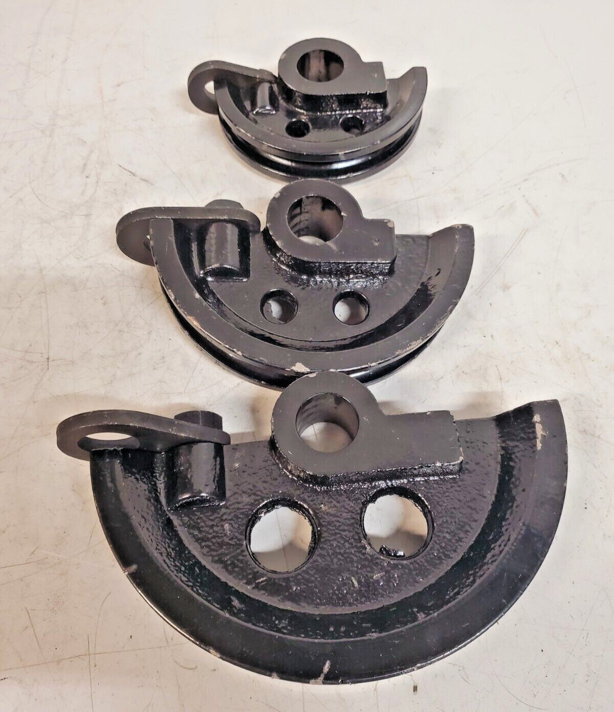 3 Qty. of Vevor Manual Pipe Benders SWG-25 | 3/4" | 9/16" | 1" (3 Qty)