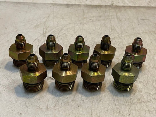 9 Qty of Hydraulic Hex Brake Line Fitting Adapters 11mm Thread 22mm OD (9 Qty)