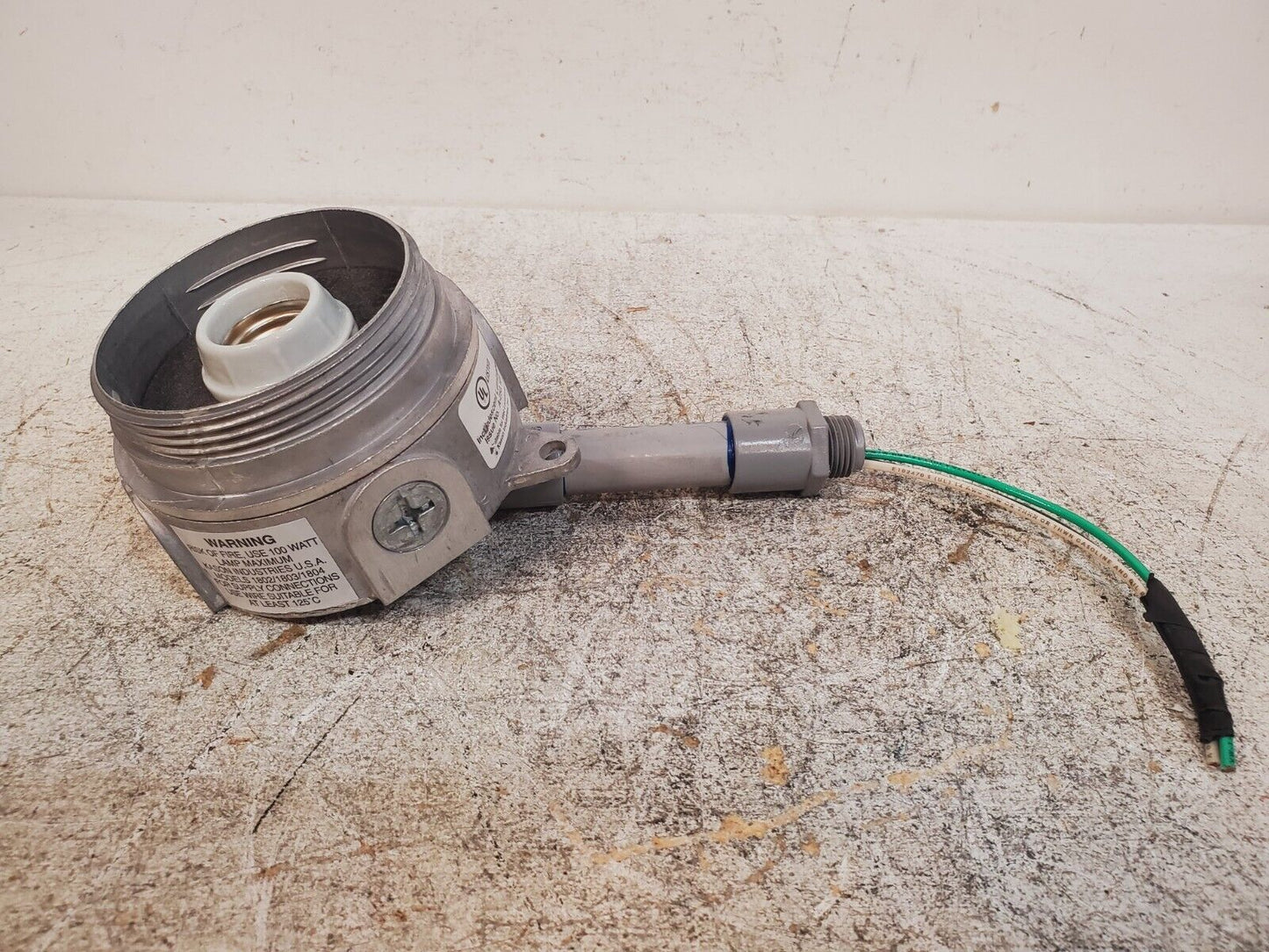 Kason Junction Box with Light Socket 1802 | 1803 | 1804 | A-250,101