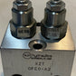 Sun Hydraulics XZT OFE0-A2 Brake Valve Swing Drive Block 1700 Psi 2-7/16" W 4" H