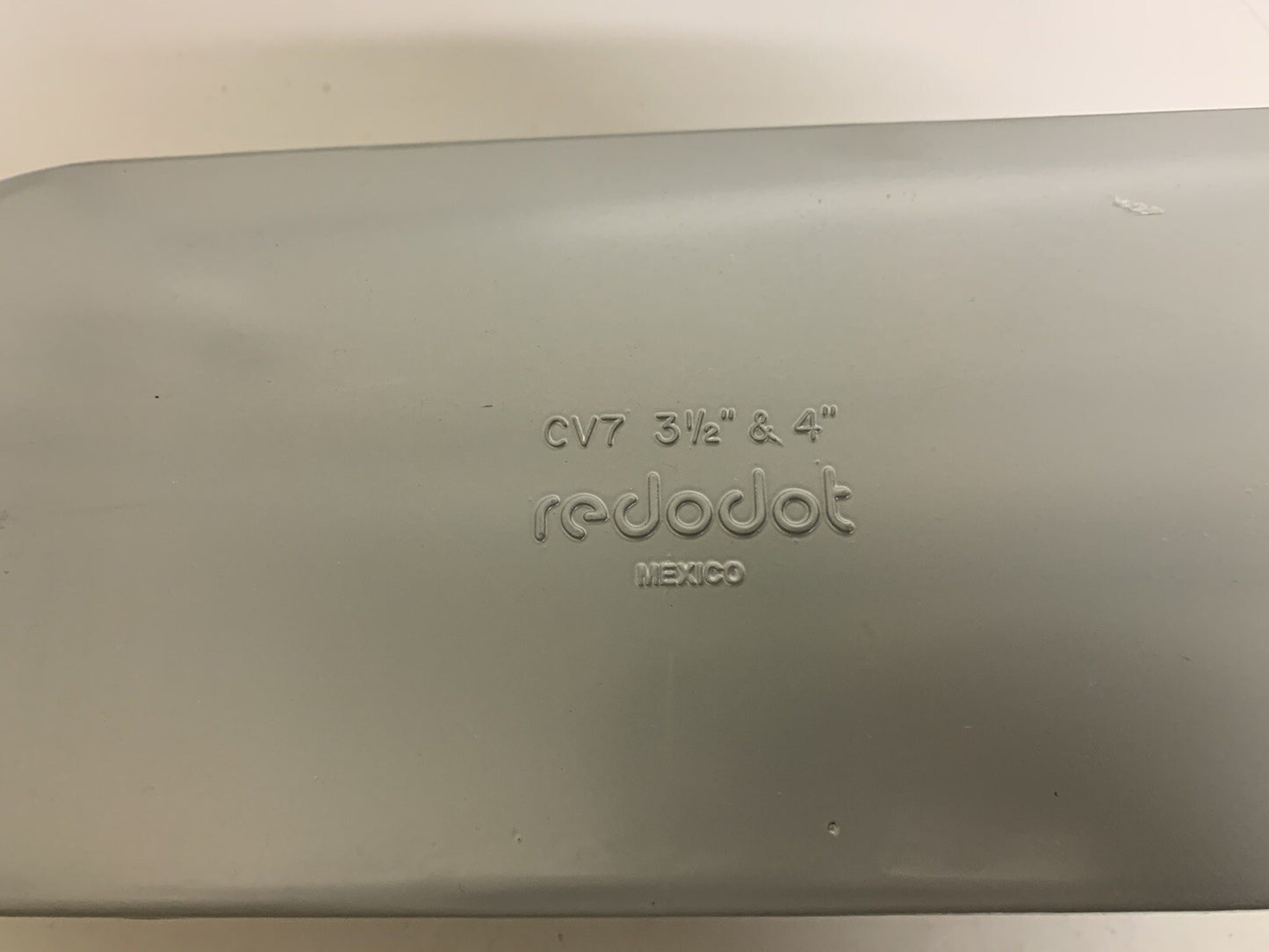 Redodot CV7 Conduit Body Cover 3 1/2” & 4” Cast Aluminum 7043DK