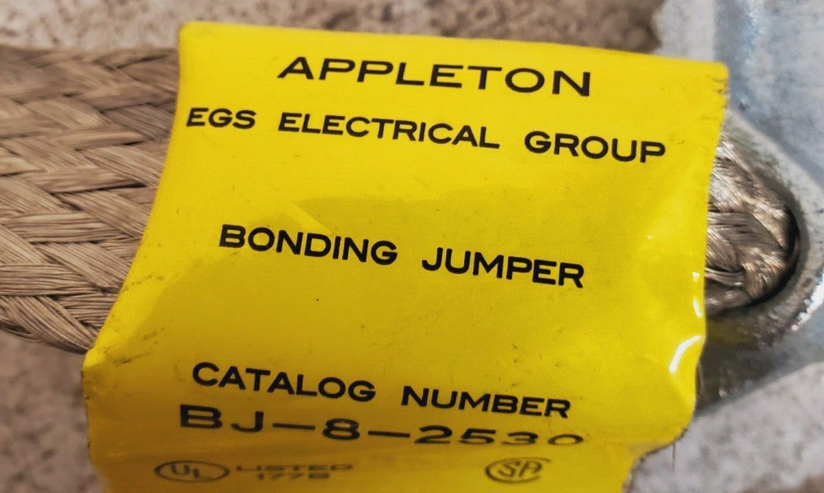 Appleton Rigid Expansion Coupling Bonding Jumper BJ-8-2530 DWG503172