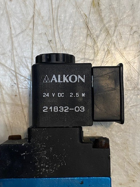 ALKON P-070SS-24/DC PNEUMATIC SOLENOID VALVE 10-150PSI | 21832-03