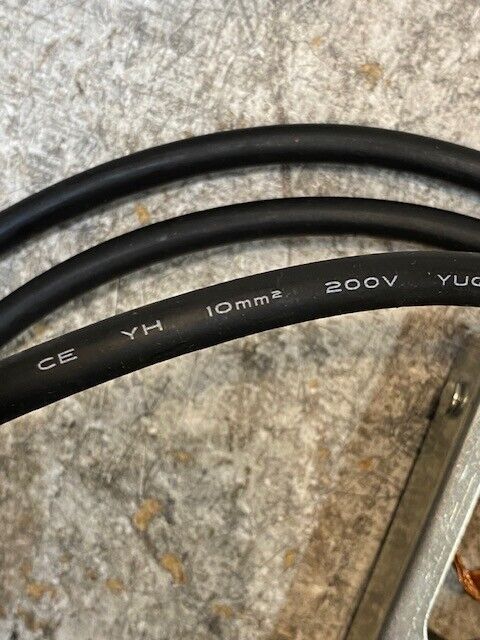 YUQIAO 200V Cable Feimate DKJ10-25 200A Welding Ground Cable & Clamp