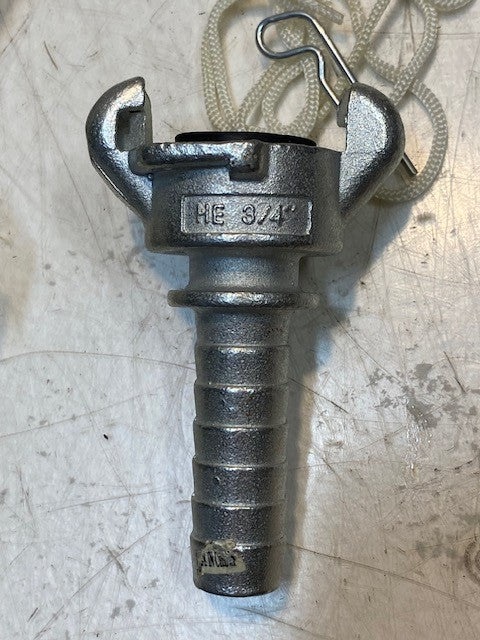 7 Quantity of HE 3/4" Universal Coupling Hose End Fittings (7 Quantity)