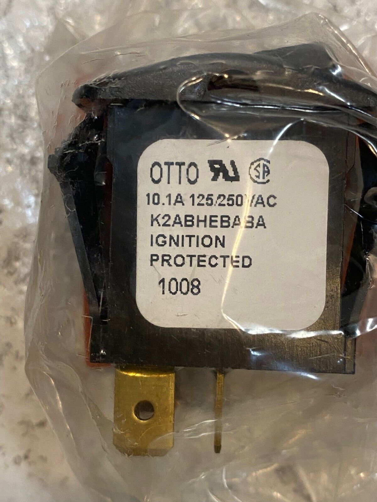 3 Quantity of Otto Rocker Switches K2ABHEBABA Ignition Protected 1008 (3 Qty)