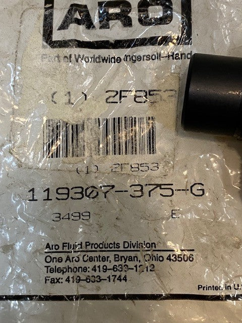 ARO Right Angle Flow Control Valve 119307-375-G