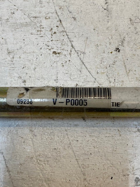 Vermee Tie Rod 12111001 | V-P0005 | 09236 12" Long 19mm Shaft Dia. 9mm Bore