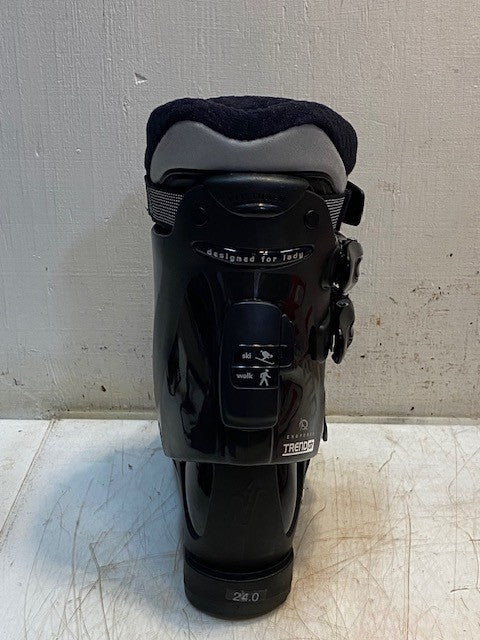 Nordica Exopower Trend 07 Lady Black Ski Boots Size 24.0 | 280mm | 240-245