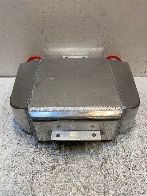 Liquid Water to Air Intercooler 18mm Bore 68mm Bore 16" x 14" x 4-3/4"