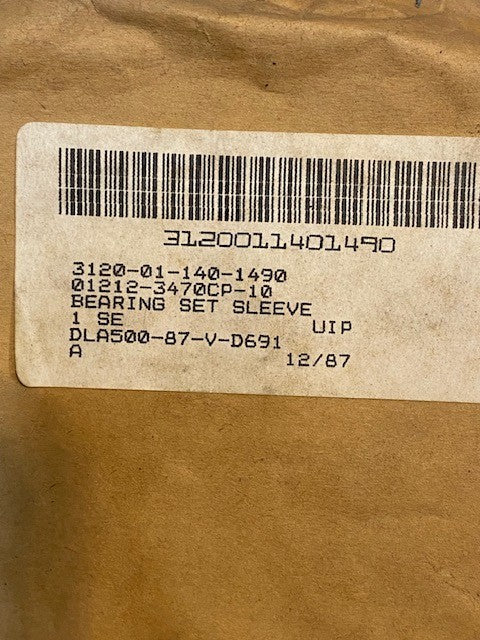 Federal Mogul Sleeve Bearing Set 3120-01-140-1490 Engine Bearing Kit