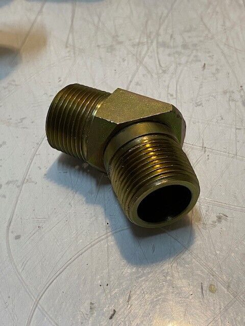 18 Quantity of 45 Degree Brass Elbow Fittings 26mm Thread 18mm ID (18 Quantity)