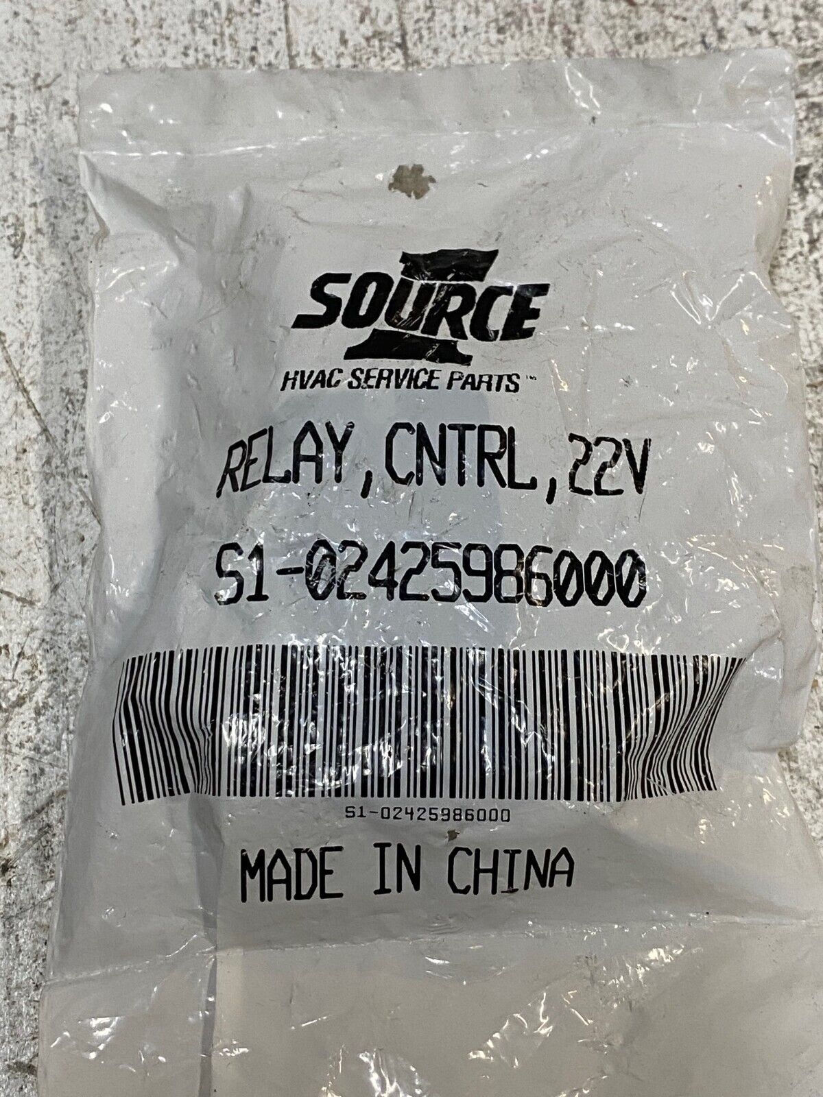 3 Qty of Source One S102425986000 Control Relays 22V SPST (3 Quantity)