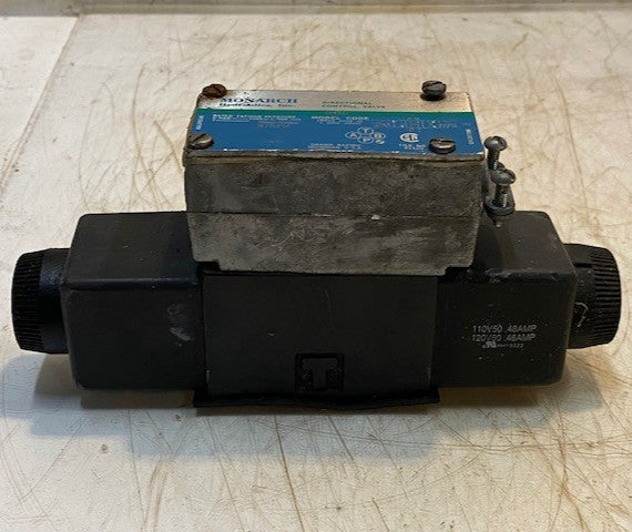 Monarch Hydraulics Directional Control Valve 878414 | 0970 | 110V50 .48AMP