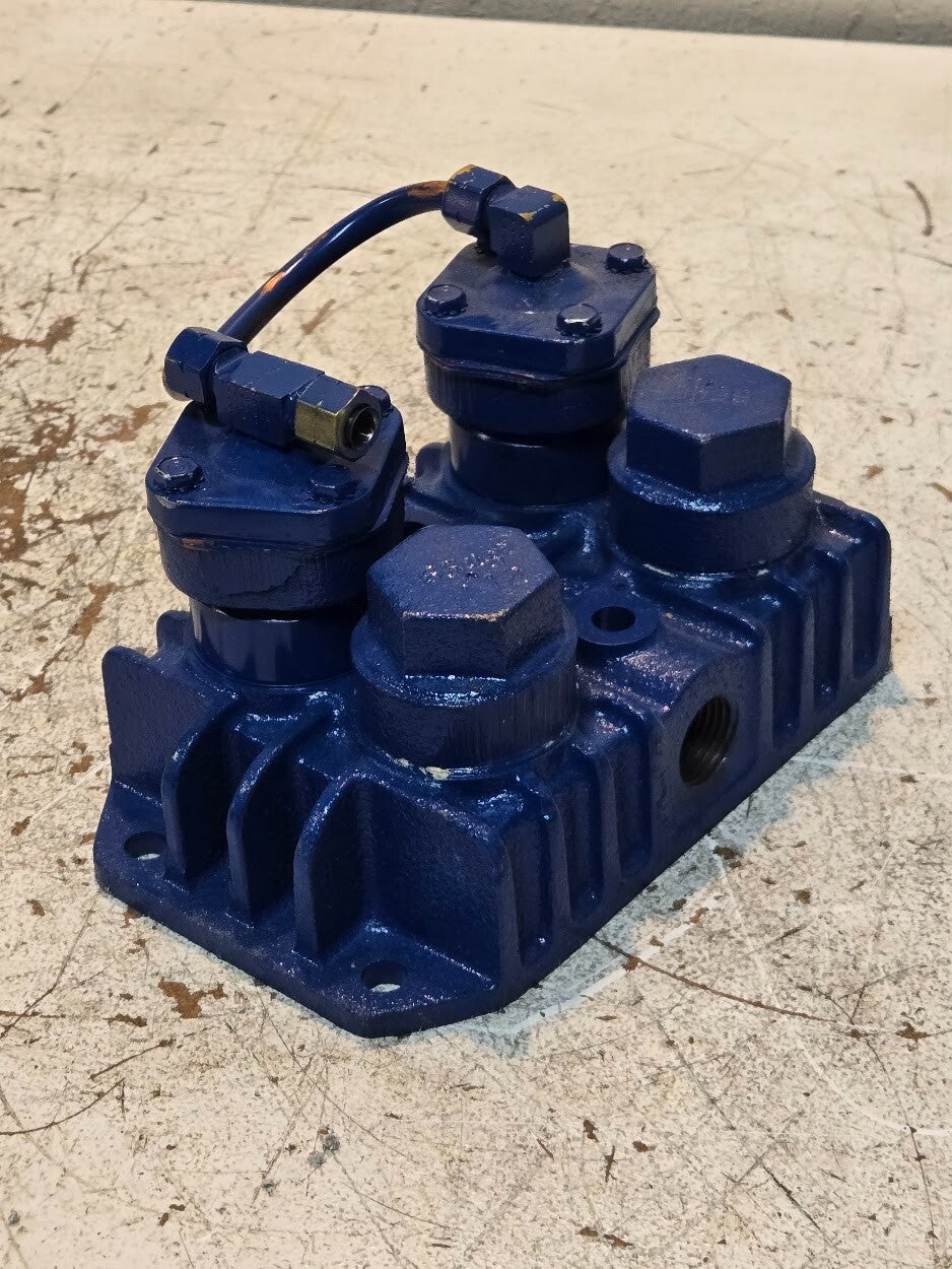 Manifold Block 6539 | 6546-12 | Bent Tubing See Pictures