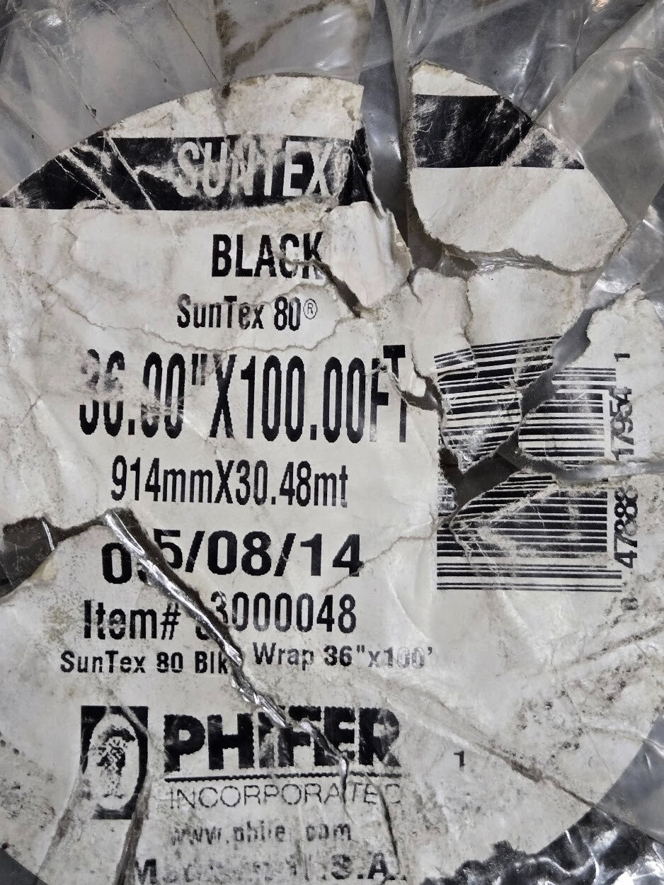Phifer SunTex 80 36"x100' Roll | 3000048 | 047888179541 | 022102321