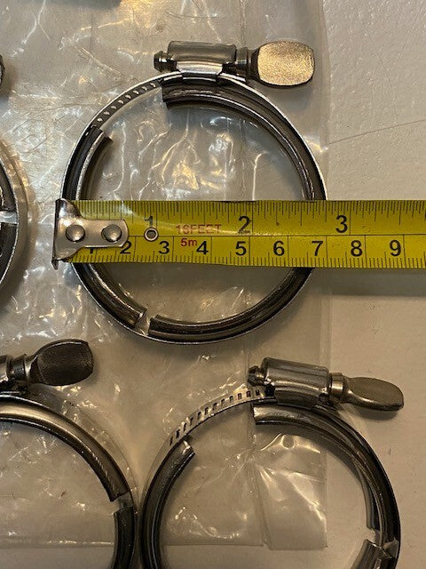5 Quantity of 5.00 PC V-Band Clamps for 2" Pipe 4999-1000-442 (5 Quantity)