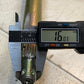 Rear Axle 179-4-04-08-C | 41-1/2" Long 16mm End 25mm Thread 24-Spline 100mm OD